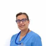 Ana Dias, técnica auxiliar de saúde da Clínica Dr. Júlio Barbosa em Viseu.