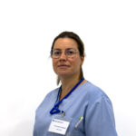 Enfermeira Fernanda Oliveira, membro da equipa clínica da Clínica Dr. Júlio Barbosa em Viseu.