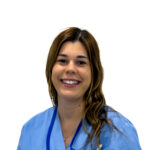 Enfermeira Jéssica Cardoso, membro da equipa clínica da Clínica Dr. Júlio Barbosa em Viseu.